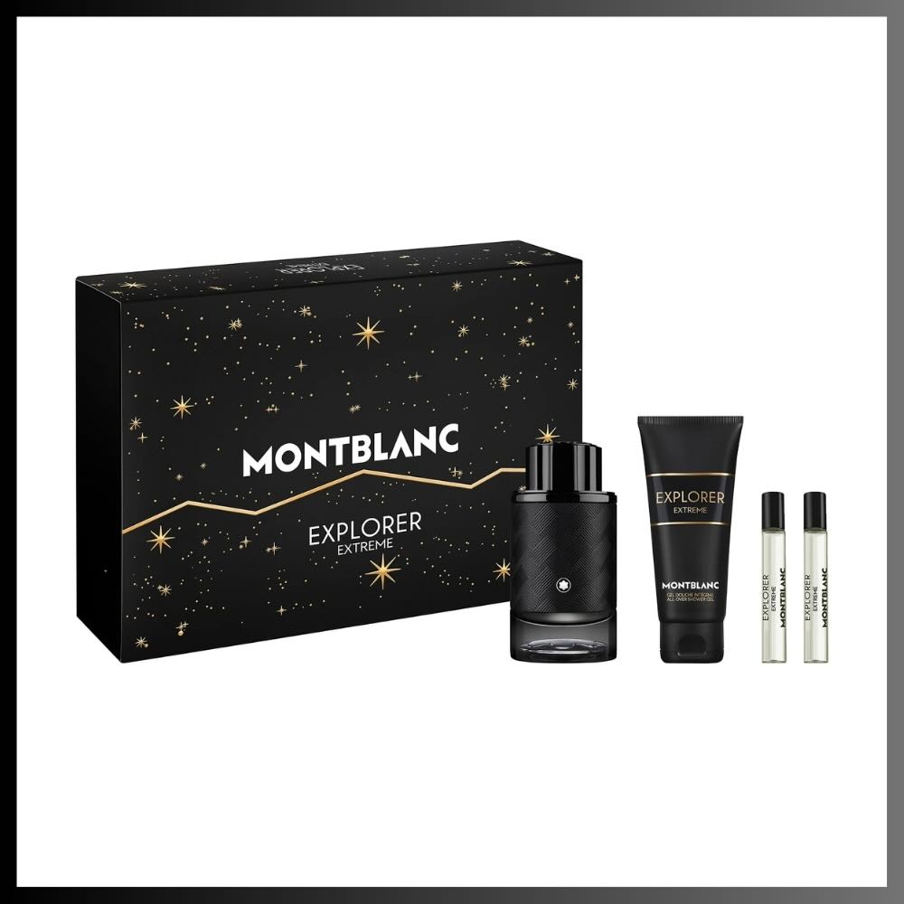 Set MontBlanc Explorer Extreme Parfum 4Pcs (100ml, 2x7.5ml, Sữa Tắm 50ml) - Hình ảnh chính
